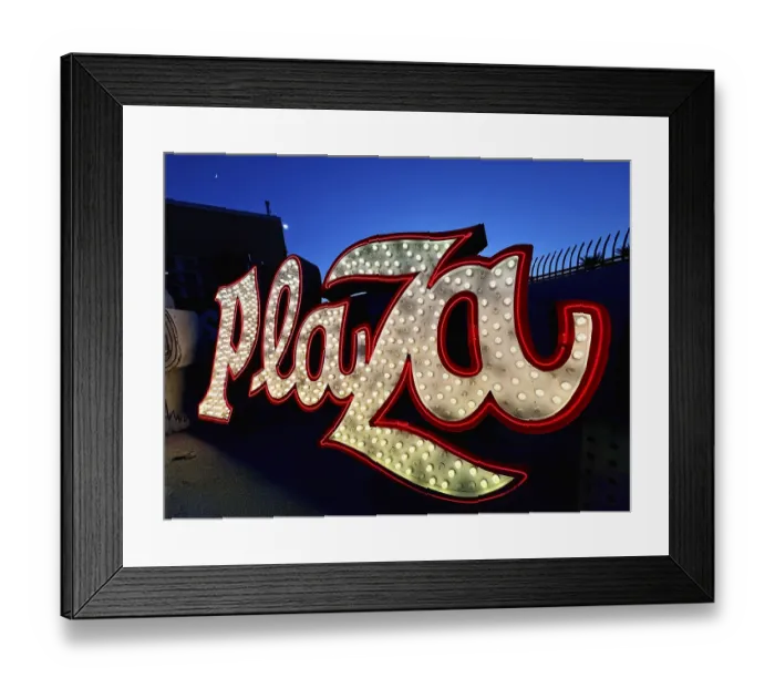 Framed Print : The Neon Museum, Neon Sign Cemetery Framed Print : The Neon Museum, Neon Sign Cemetery