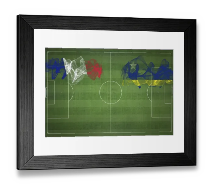 Framed Print : France vs Curacao Soccer Match Framed Print : France vs Curacao Soccer Match