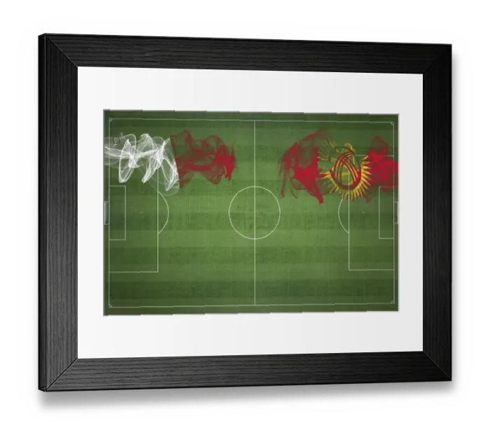 Framed Print : Malta vs Kyrgyzstan Soccer Match Framed Print : Malta vs Kyrgyzstan Soccer Match