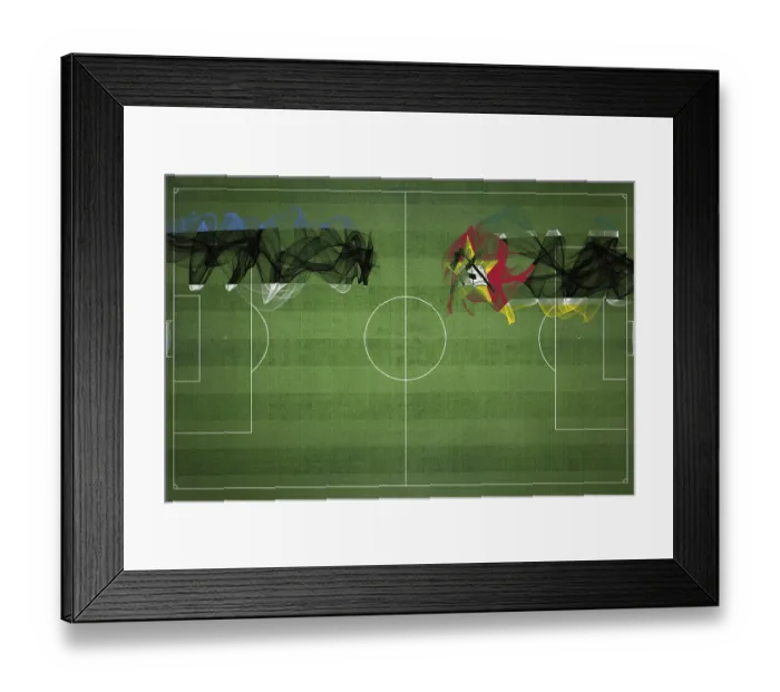 Framed Print : Estonia vs Mozambique Soccer Match