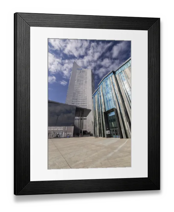 Framed Print : City skyscraper at Augustusplatz Framed Print : City skyscraper at Augustusplatz