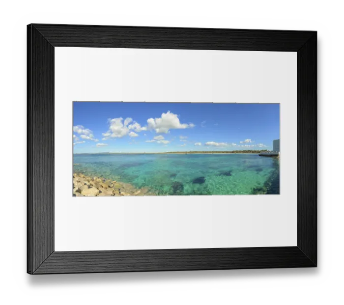 Framed Print : Panoramic view of Mallorca, Balearic Islands