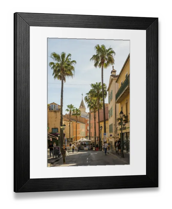 Framed Print : Sanary-sur-Mer, Var, French Riviera