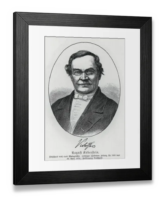 Framed Print : August Karl Koberstein (1797-1870) from Konnecke Bilderatlas zur Geschichte der Deutschen Litteratur Marburg Framed Print : August Karl Koberstein (1797-1870) from Konnecke Bilderatlas zur Geschichte der Deutschen Litteratur Marburg