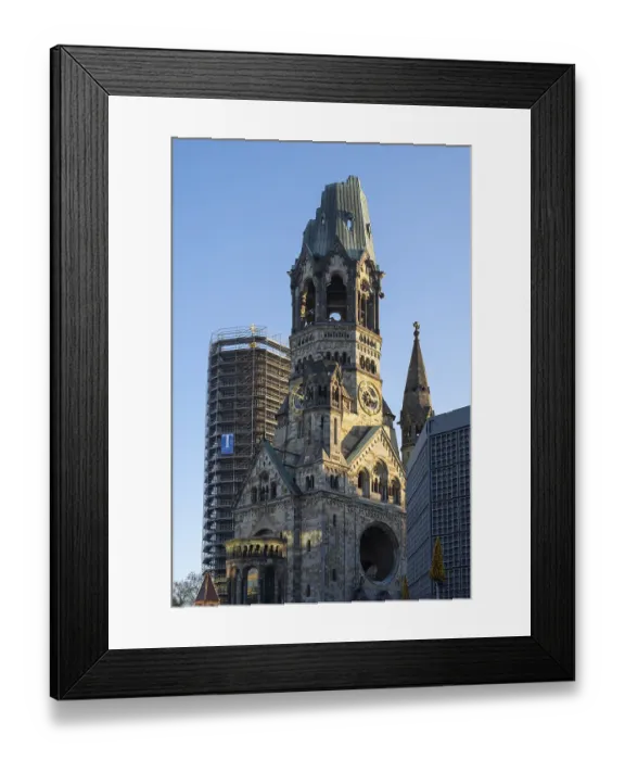 Framed Print : Kaiser Wilhelm Memorial Church Framed Print : Kaiser Wilhelm Memorial Church