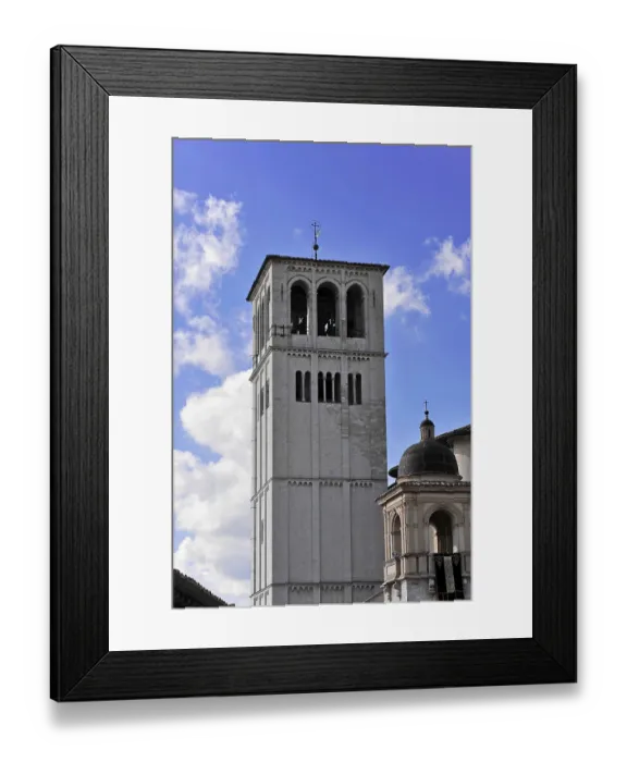 Framed Print : Basilica of St Francis of Assisi Framed Print : Basilica of St Francis of Assisi