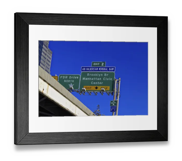 Framed Print : Manhattan, New York, USA, United States of America