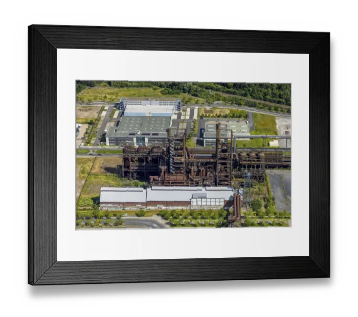 Framed Print : Aerial view, Technology Park Industrial Estate Phoenix West