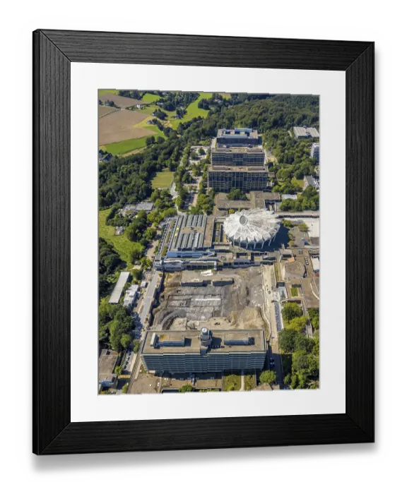 Framed Print : RUB Ruhr-Universitat Bochum