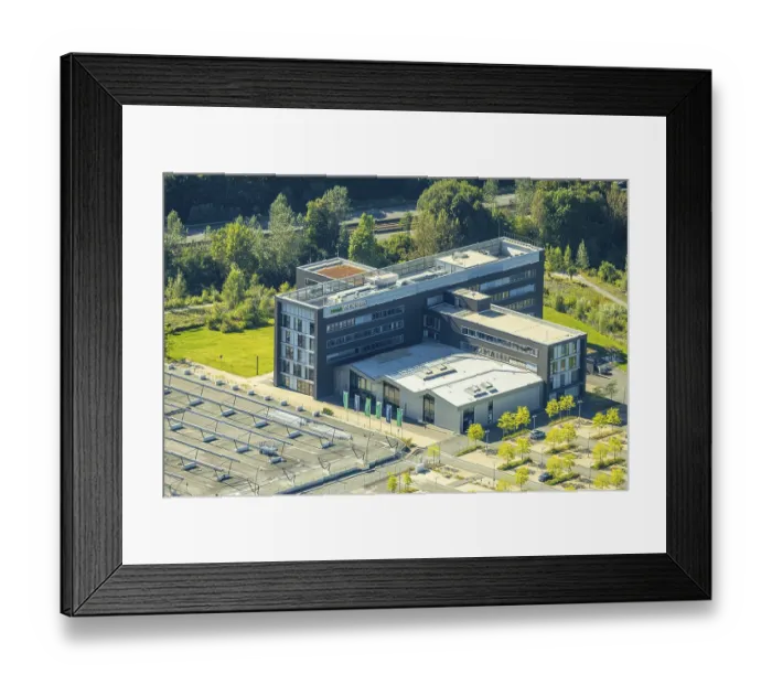 Framed Print : Aerial view, Technology Park Industrial Estate Phoenix West