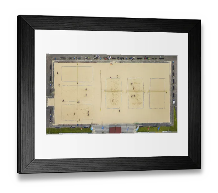 Framed Print : Aerial view, Duisburg-West, Toeppersee Framed Print : Aerial view, Duisburg-West, Toeppersee
