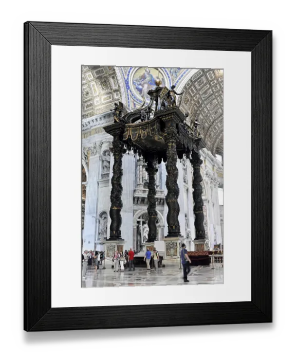 Framed Print : St Peter's Basilica, Vatican