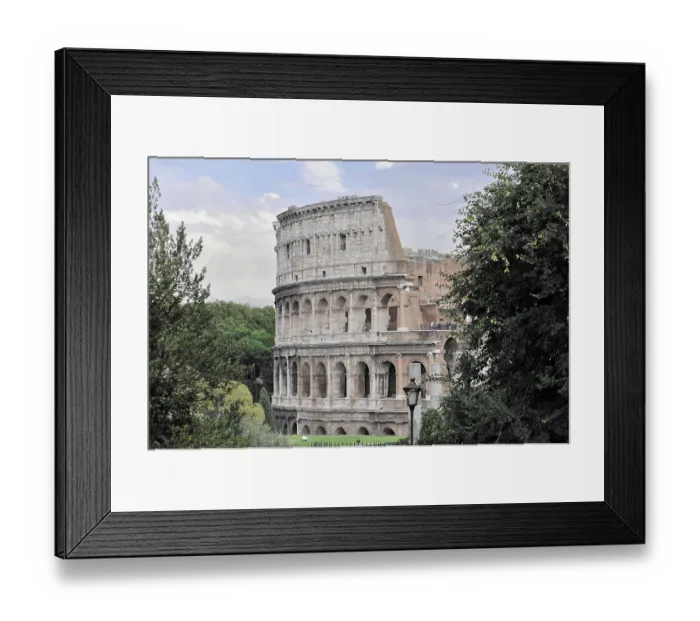 Framed Print : Colosseum, Colosseum, amphitheatre