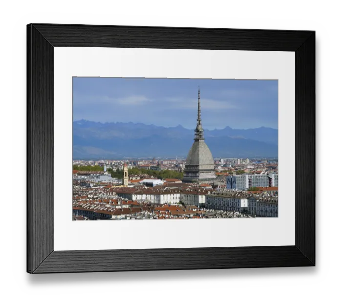 Framed Print : Turin, Torino, Mole Antonelliana