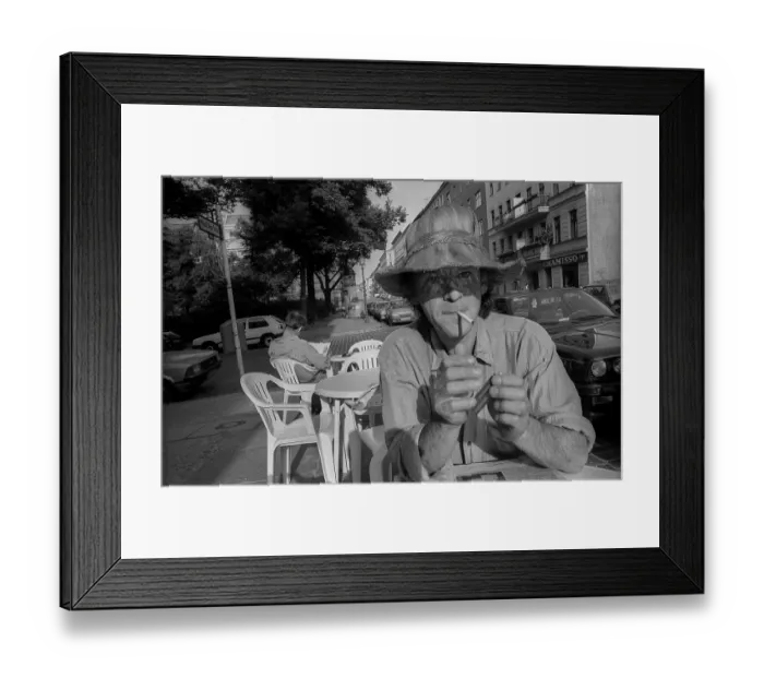 Framed Print : Germany, Berlin, 29.06.1992, Chamissoplatz
