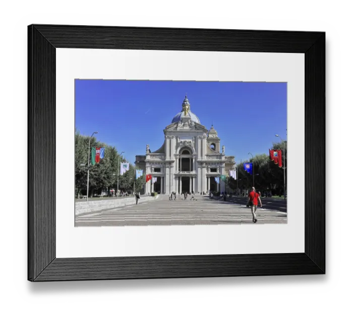 Framed Print : Basilica Santa Maria degli Angeli