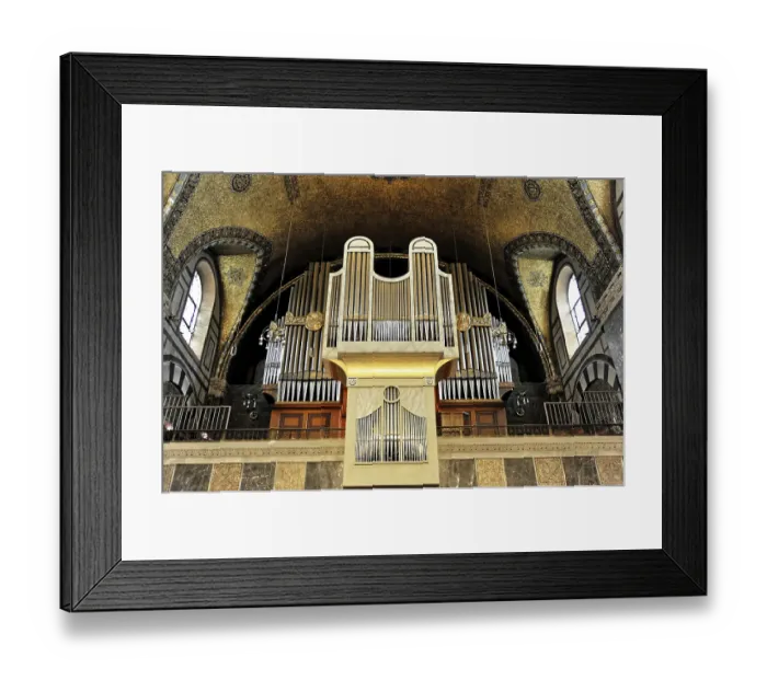 Framed Print : Church of the Redeemer, start of construction 1903