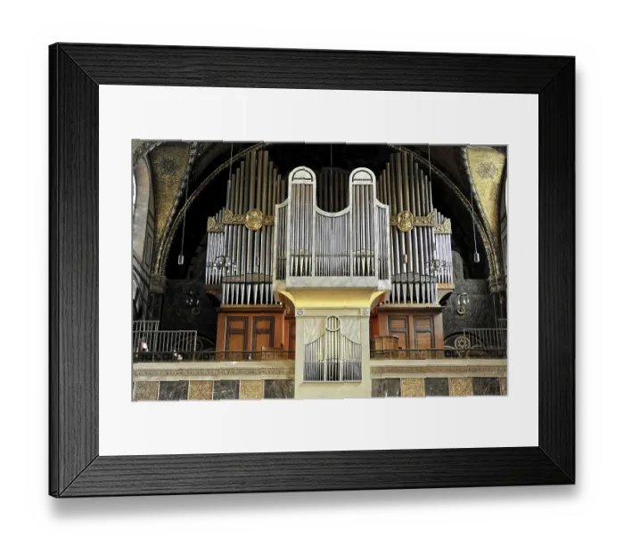 Framed Print : Church of the Redeemer, interior view