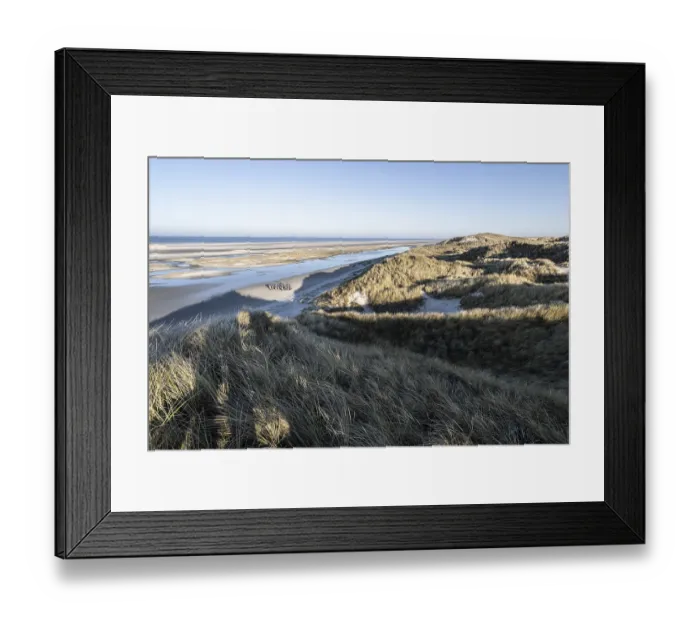 Framed Print : Dune landscape, Amrum, Schleswig-Holstein, Germany
