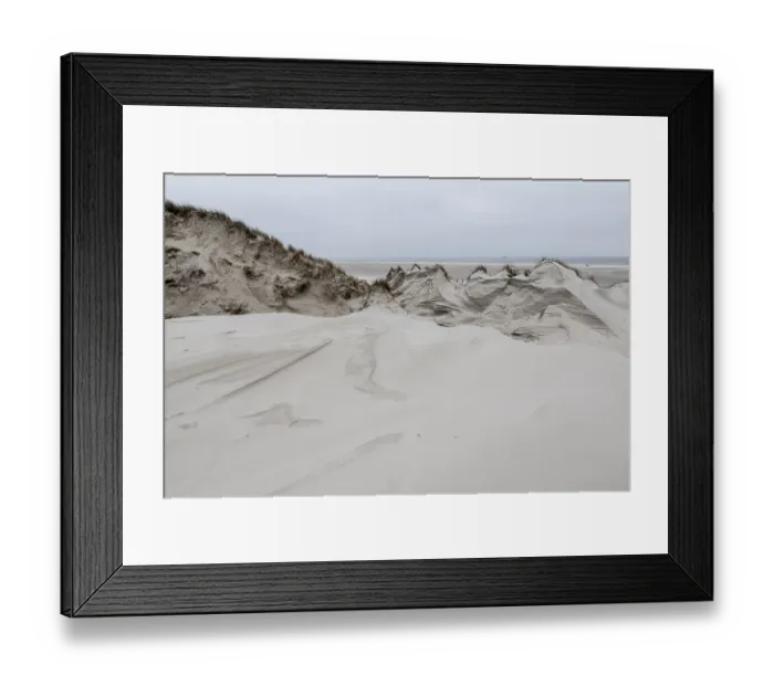 Framed Print : Dune landscape, Amrum, Schleswig-Holstein, Germany