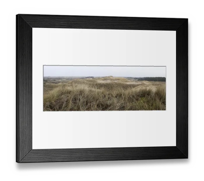 Framed Print : Dune landscape, Panorama, Amrum