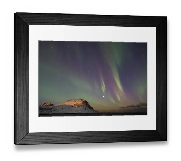 Framed Print : Northern Lights (Aurora borealis) Framed Print : Northern Lights (Aurora borealis)