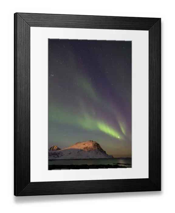 Framed Print : Northern Lights (Aurora borealis) Framed Print : Northern Lights (Aurora borealis)