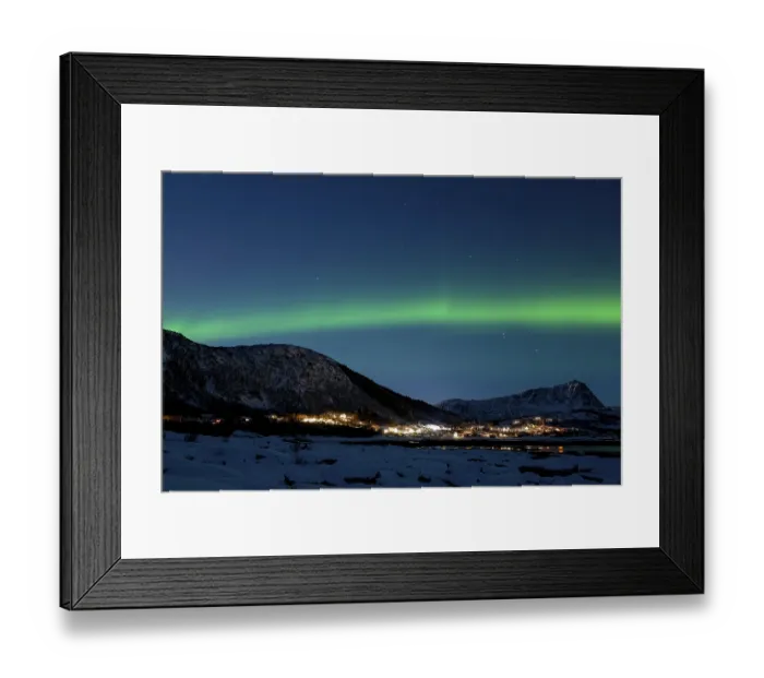 Framed Print : Northern Lights (Aurora borealis) Framed Print : Northern Lights (Aurora borealis)