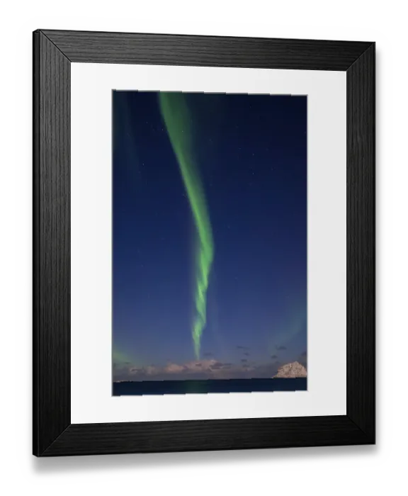 Framed Print : Northern Lights (Aurora borealis)