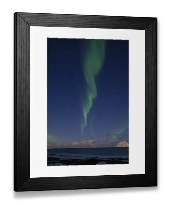 Framed Print : Northern Lights (Aurora borealis)