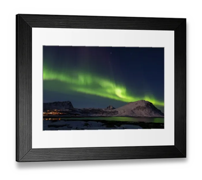 Framed Print : Northern Lights (Aurora borealis) Framed Print : Northern Lights (Aurora borealis)