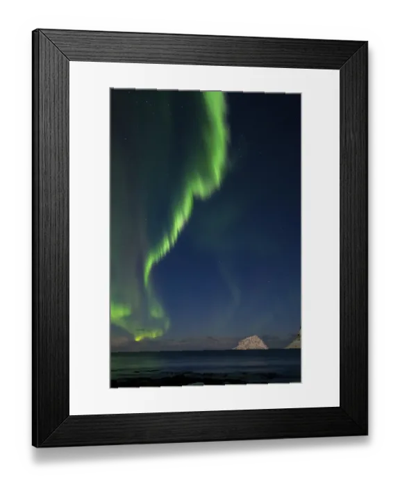 Framed Print : Northern Lights (Aurora borealis)