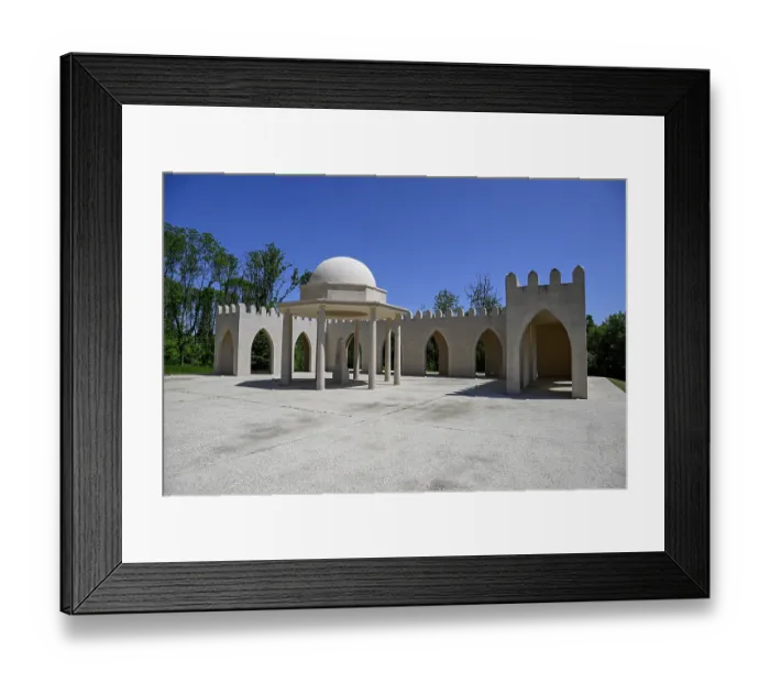 Framed Print : Memorial to the Muslim fallen in the First World War at the ossuary of Douaumont Framed Print : Memorial to the Muslim fallen in the First World War at the ossuary of Douaumont