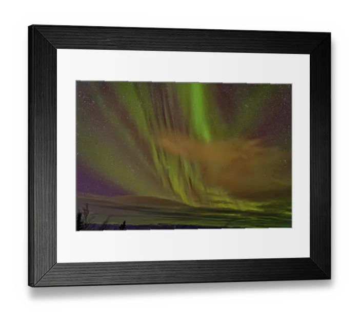 Framed Print : Aurora Borealis, Northern Lights Framed Print : Aurora Borealis, Northern Lights