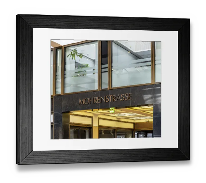 Framed Print : Interior design commercial property