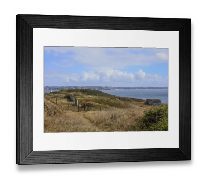 Framed Print : Fort de Toulbroch Toulbroc'h