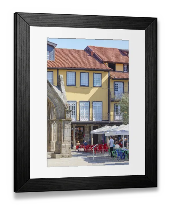 Framed Print : Oliviera square (Largo da Oliveira) Framed Print : Oliviera square (Largo da Oliveira)