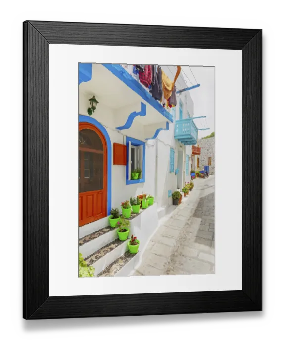 Framed Print : Traditional houses, Mandraki, Nisyros Island Framed Print : Traditional houses, Mandraki, Nisyros Island