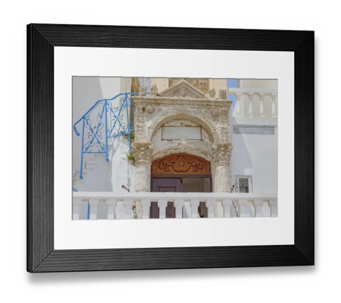 Framed Print : The picturesque village of Nikia