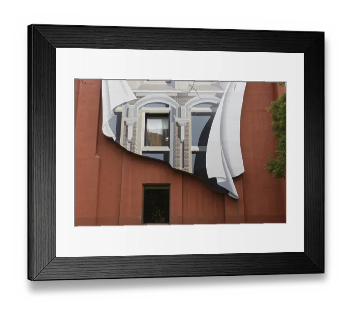 Framed Print : Wall painting, Toronto, Ontario Province, Canada