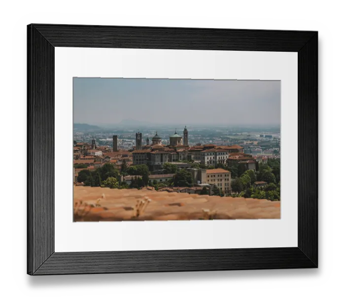 Framed Print : Close-up of the historic city centre Framed Print : Close-up of the historic city centre