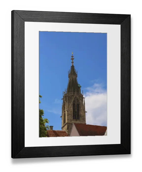 Framed Print : St Mary's Church Reutlingen