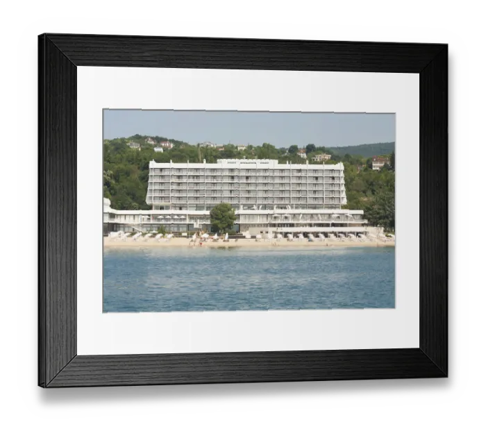 Framed Print : Hotel Palace in summer, St. St
