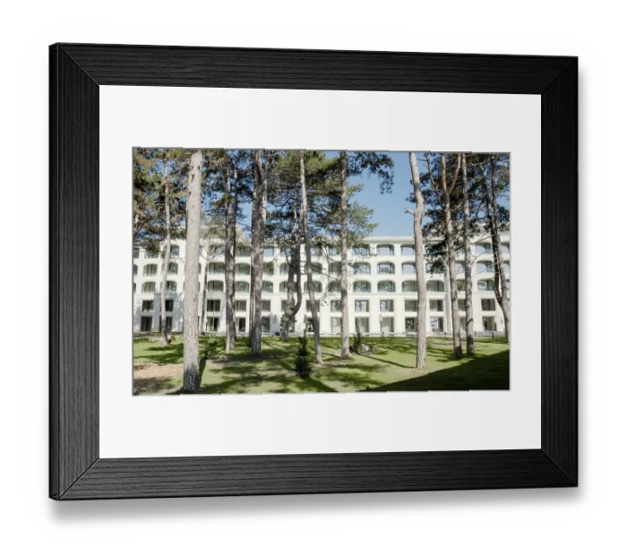 Framed Print : Hotel Sana Aquahouse, St. St. Constantine and Helena resort