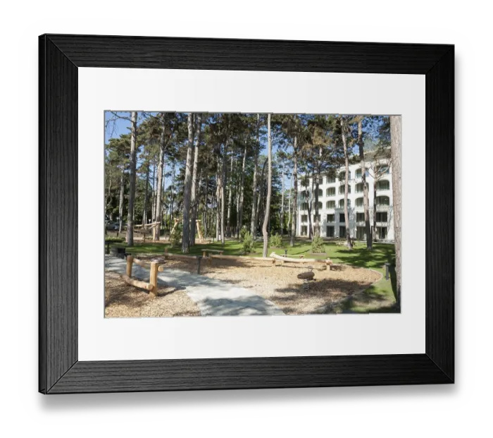 Framed Print : Hotel Sana Aquahouse, St. St. Constantine and Helena resort Framed Print : Hotel Sana Aquahouse, St. St. Constantine and Helena resort