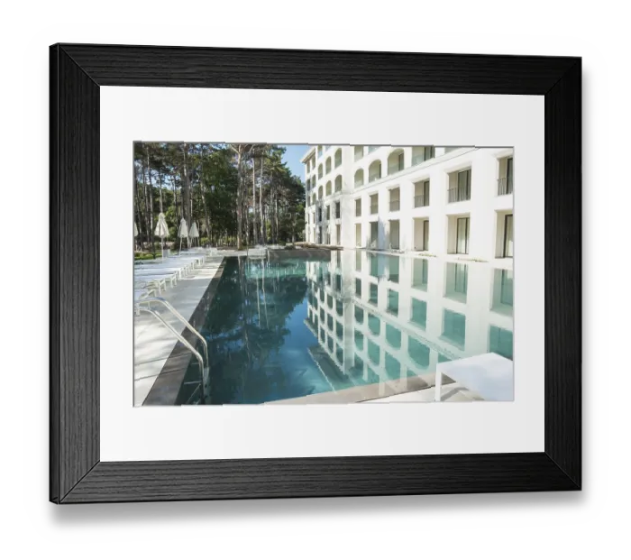 Framed Print : Hotel Sana Aquahouse, St. St. Constantine and Helena resort