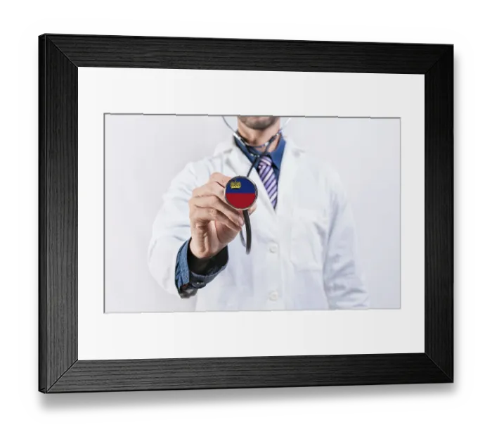 Framed Print : Liechtenstein healthcare system Framed Print : Liechtenstein healthcare system