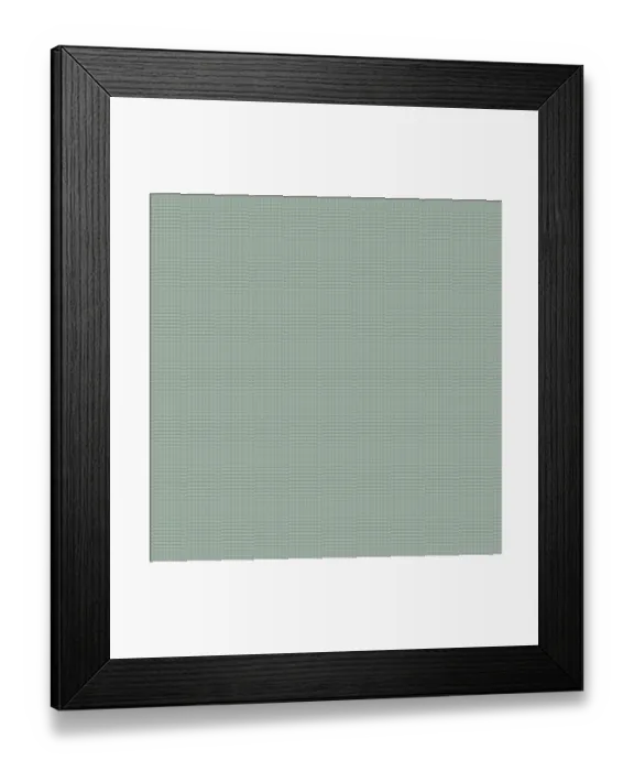 Framed Print : Subtle grid pattern adds visual interest to this light green textured background