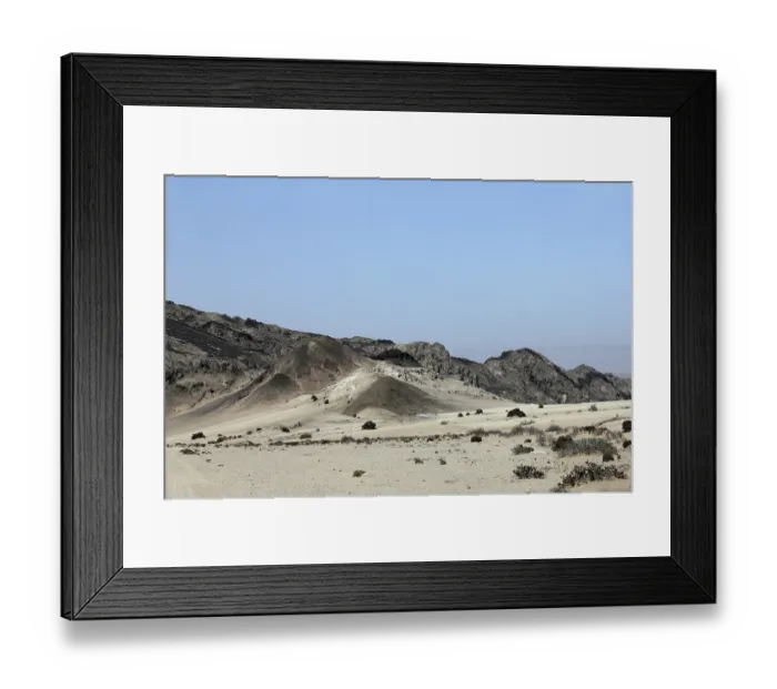 Framed Print : Namib Desert near Swakopmund, Namibia Framed Print : Namib Desert near Swakopmund, Namibia