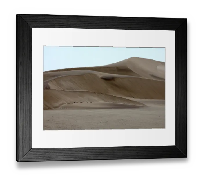 Framed Print : Sand dune, Namib Desert near Swakopmund